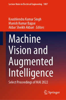 Hardcover Machine Vision and Augmented Intelligence: Select Proceedings of Mai 2022 Book