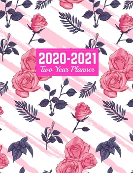 2020-2021 Two Year Planner: Nifty Calendar Year Vision Planner (January 2020 - December 2021) - Monthly and Weekly Schedule Organizer and Journal Art Cover 00023187