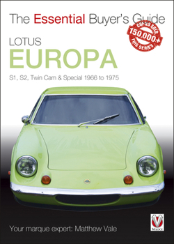 Paperback Lotus Europa: S1, S2, Twin CAM & Special 1966 to 1975 Book