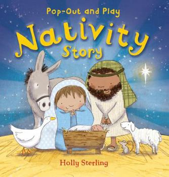 Hardcover Pop-Out and Play Nativity Story Book