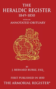 Hardcover The Heraldic Register Book