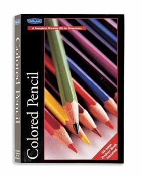 Paperback Colored Pencil Kit [With Drawing Pad, Eraser, Shappener and Colored Pencils and Instruction Book] Book