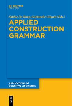 Paperback Applied Construction Grammar Book