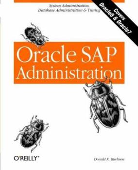 Paperback Oracle SAP Administration Book