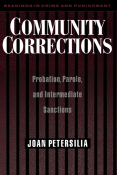 Paperback Community Corrections: Probation, Parole, and Intermediate Sanctions Book