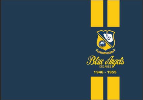 Paperback "Blue Angels Decades Volume One 1946-1955" - Regular Edition Book