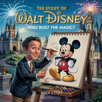 Paperback The Story of Walt Disney: Who Built the Magic? Book