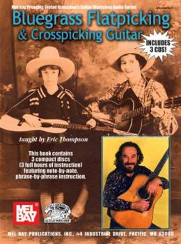 Paperback Mel Bay Bluegrass Flatpicking & Crosspicking Guitar Book