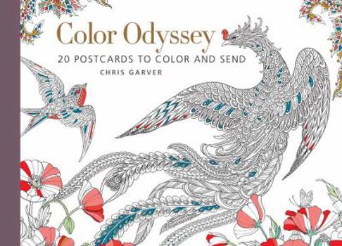Color Odyssey (Postcard Book): 20 Postcards to Color and Send (Postcard Books)