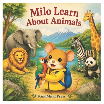 Paperback MILO LEARN ABOUT ANIMALS: A FUN INTRODUCTION TO ANIMALS AROUND THE WORLD (KindMind Collection) Book