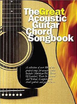 Paperback THE GREAT ACOUSTIC GUITAR CHORD SONGBOOK Book
