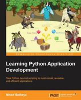Paperback Learning Python Application Development Book