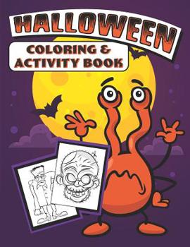 Paperback Halloween Coloring & Activity Book