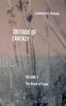Paperback Critique of Fantasy, Vol. 3: The Block of Fame Book