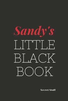 Paperback Sandy's Little Black Book: Sandy's Little Black Book