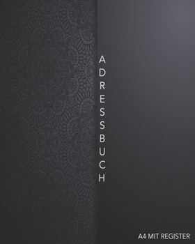 Adressbuch A4 mit Register: Einfache Adressenverwaltung mit dem Adressbuch