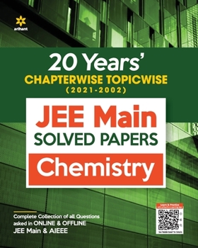 Paperback JEE Main Chapterwise Chemistry Book