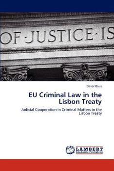 Paperback EU Criminal Law in the Lisbon Treaty Book