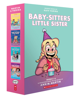 Paperback Baby-Sitters Little Sister Graphic Novels #5-8: A Graphix Collection Book
