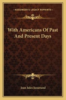 Paperback With Americans Of Past And Present Days Book