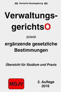 Paperback Verwaltungsgerichtsordnung: VwGO [German] Book