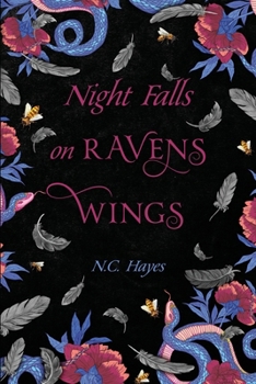 Paperback Night Falls on Ravens' Wings Book