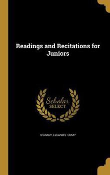 Hardcover Readings and Recitations for Juniors Book