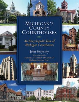 Hardcover Michigan's County Courthouses Book