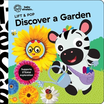 Board book Baby Einstein: Discover a Garden Lift & Pop Book