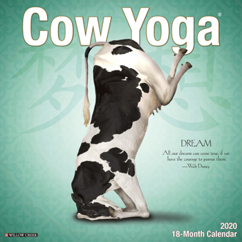 Calendar Cow Yoga 2020 Wall Calendar Book