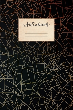 Notizbuch: blanko, DIN A5 Format, 100 leere Seiten mit Rahmen, wei�es Papier, gl�nzendes Softcover f�r hochwertiges Design Malbuch - Skizzenheft - Zeichenbuch - �bungsheft Cover: Schwarz Orange Gelbes