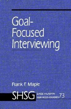 Paperback Goal Focused Interviewing Book