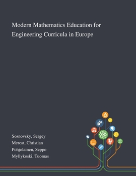 Paperback Modern Mathematics Education for Engineering Curricula in Europe Book