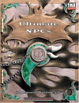 Hardcover Ultimate NPCs: supplementary rulebook xiii Book