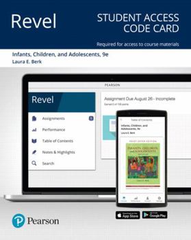 Printed Access Code Revel for Infants, Children, and Adolescents -- Access Card Book