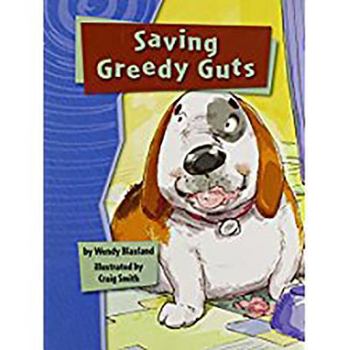 Paperback Rigby Gigglers: Student Reader Boldly Blue Saving Greedy Guts Book