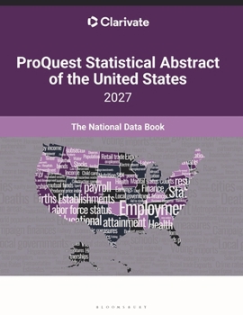 Hardcover Proquest Statistical Abstract of the United States 2027: The National Data Book
