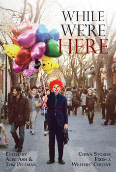 Paperback While We're Here Book