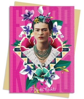 Cards Frida Kahlo Pink Greeting Card Pack: Pack of 6 Book