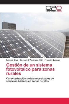 Paperback Gestión de un sistema fotovoltaico para zonas rurales [Spanish] Book