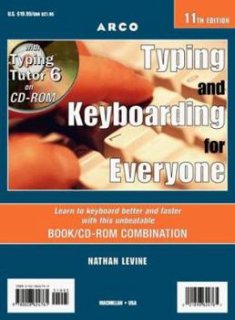 Spiral-bound Arco Typing and Keyboarding for Everyone with Typing Tutor 6 [With Typing Tutor 6] Book