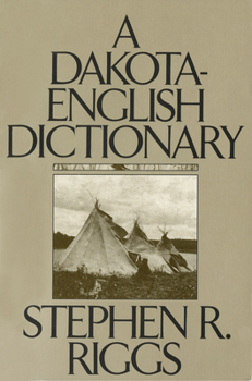 Paperback A Dakota-English Dictionary Book