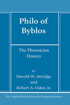 Paperback Philo of Byblos: The Phoenician History Book