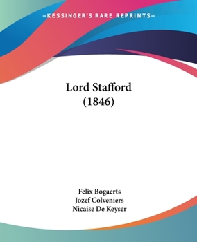 Paperback Lord Stafford (1846) [Chinese] Book