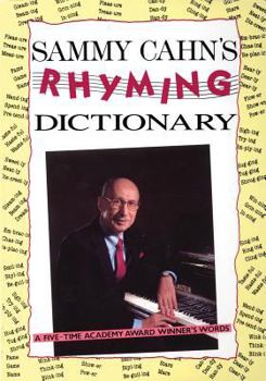 Paperback Sammy Cahn's Rhyming Dictionary Book