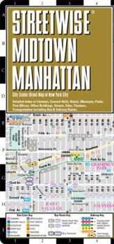 Map Streetwise Midtown Manhattan Map - Laminated City Street Map of Midtown Manhattan, NY: Folding Pocket Size Travel Map Book