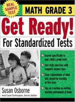 Paperback Get Ready! for Standardized Tests: Math Grade 3 Book