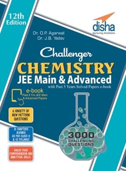 Paperback Challenger Chemistry for JEE Main & Advanced with past 5 years Solved Papers ebook (12th edition) Book