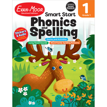 Paperback Smart Start: Phonics and Spelling, Grade 1 Book