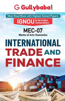 Paperback MEC-007 International Trade and Finance Book